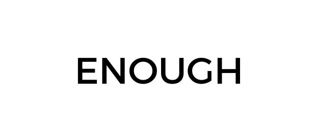 ENOUGH logo