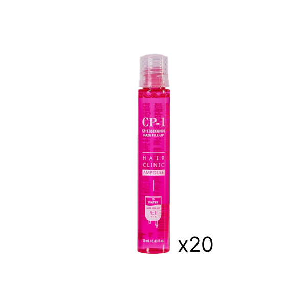 Sérum filler aux céramides et protéine de soie hydrolysée pour cheveux