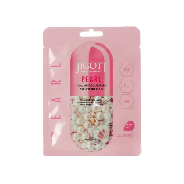 Masque Tissu Illuminateur à l'Extrait de Perle