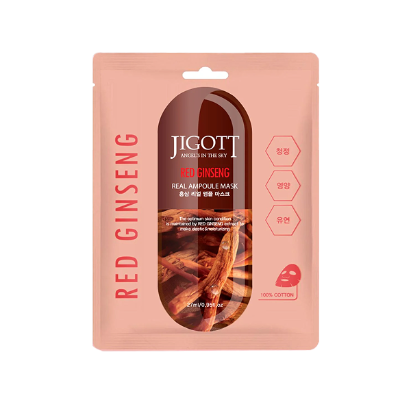 Masque Tissu Revitalisant au Ginseng Rouge
