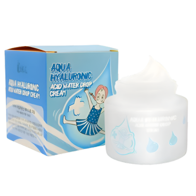 Crème hydratante pour le visage à l'acide hyaluronique