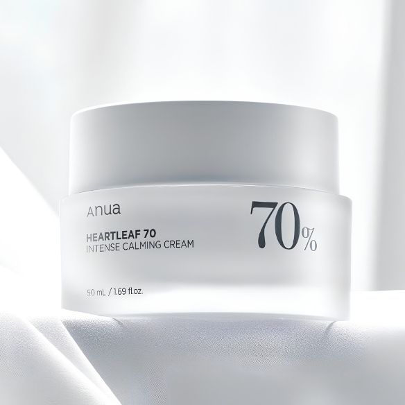 Crème Apaisante Anti-Rougeurs (70% Heartleaf)