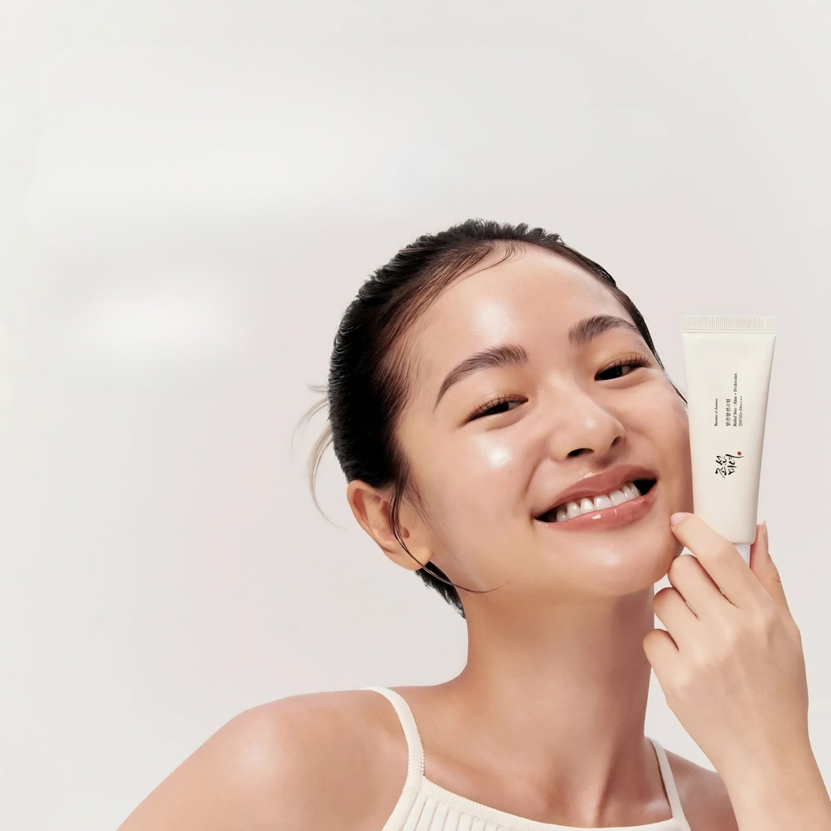 Crème Solaire Éclat au Riz & Probiotiques SPF 50+