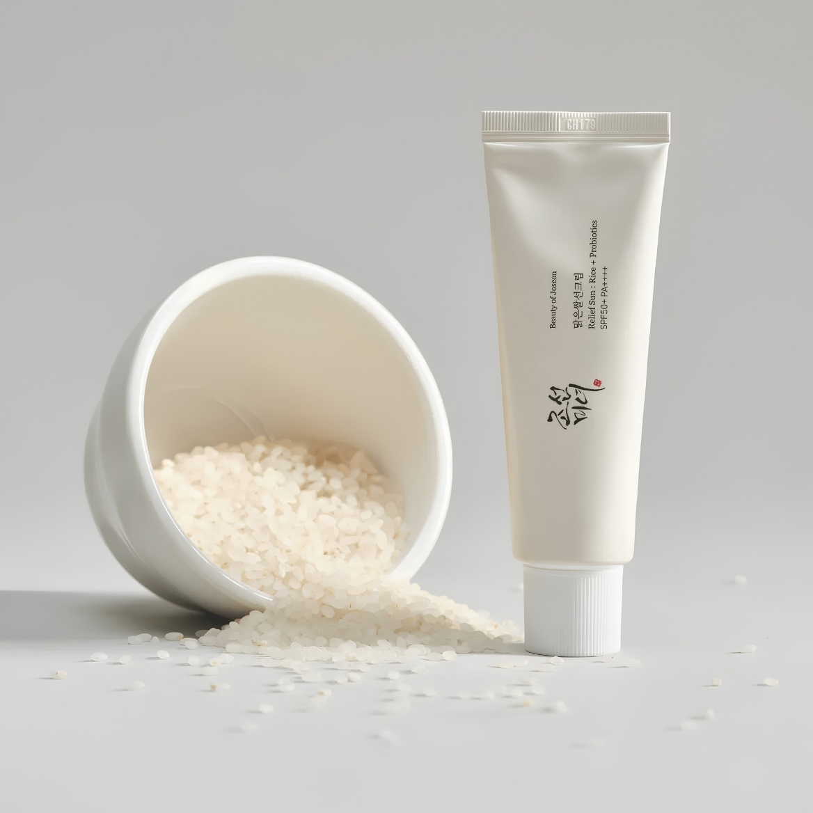 Crème Solaire Éclat au Riz & Probiotiques SPF 50+