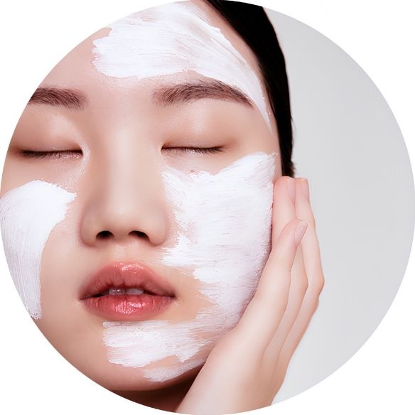 Masque Argile & Lait Tonifiant - Hydratation Douce