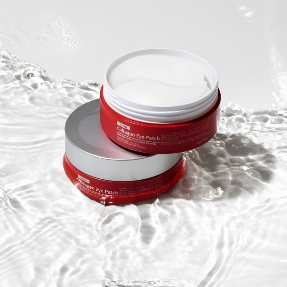 Patchs Yeux Hydrogel au Collagène - Effet Liftant & Éclat